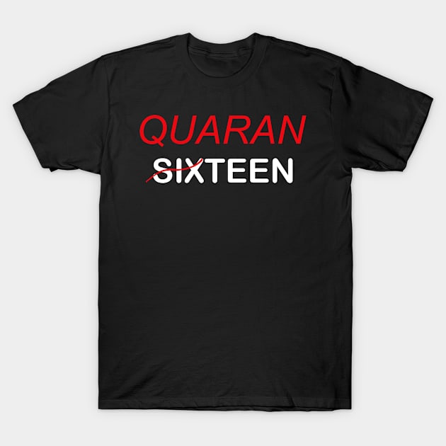 My 16th Quarantine Birthday T-Shirt by Tshirt114